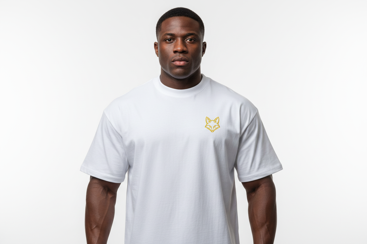 T-shirt col montant écologique unisexe